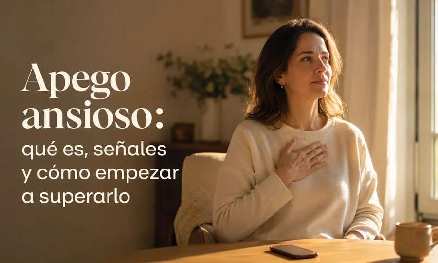Apego ansioso: qué es, señales y cómo empezar a superarlo